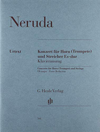 Konzert für Horn (Trompete) und Streicher Es-dur; Klavierauszug: Besetzung: Horn und Klavier (G. Henle Urtext-Ausgabe)