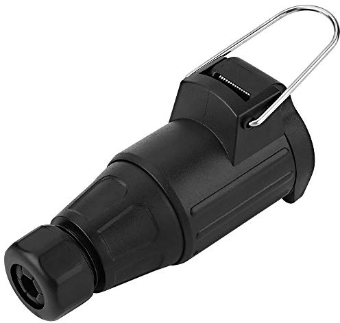 Anhängerstecker, Steckdose 12V lang 13 poliger 13 pol Anhängerstecker 13 polig weiblich für Kunststoff Steckverbinder Adapter für das Abschleppen von Wohnwagen Anhängerkupplungen