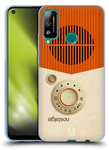 Head Case Designs Notalgie Vintage Radio Telefon Soft Gel Handyhülle Hülle kompatibel mit Honor Play 4T