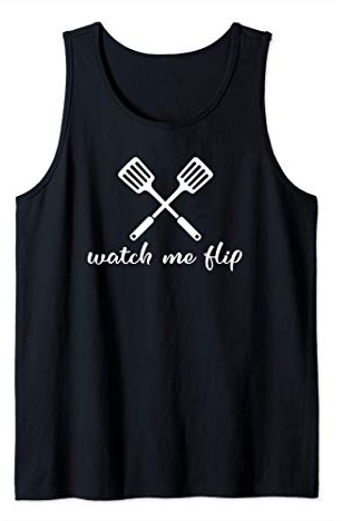 Watch Me Flip Cooking Baking Spatula Utensile da cucina Canotta