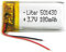 Akku 501430 LiPo 3.7V 180mAh 0.666Wh 1S 5C Liter Energy Battery Lithium Polymer Batterien Schutzplatine für Elektronik Wiederaufladbar - Nicht geeignet für Funksteuerung 32x14x5mm (180mAh|501430)