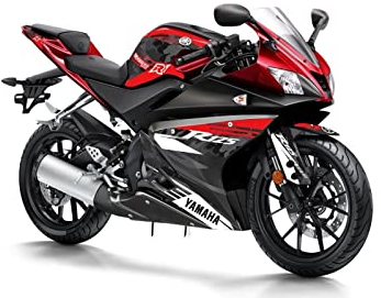 Dekor Radical Racing passend für Yamaha YZF-R125 (2008 bis 2013) AMZ-RR.09.0021-V4.v166