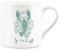 Purely Home Sage Green Cancer Star Sign Mug - White Bone China Coffee/Tea Present Zodiac Gift