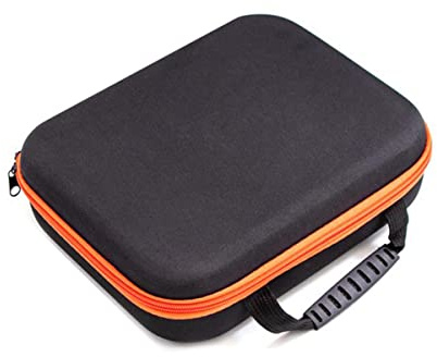 berjalan Werkzeugtasche, wasserdicht, Werkzeugkoffer, stoßfest, elektrische Bohrmaschine, Transporttasche aus Oxford-Stoff, für Elektrotechniker, 27 x 22 x 7 cm
