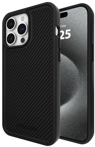 Pelican Custodia protettiva per Apple iPhone 15 Pro Max da 6,7 pollici, compatibile con MagSafe, protezione contro le cadute MIL-STD da 4,7 m, custodia di ricarica magnetica per iPhone 15 Pro Max con