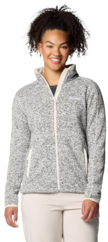 Columbia Damen Pullover Wetter Full Zip 2 Fleecejacke mit durchgehendem Reißverschluss (1er Pack)