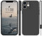 WXX für iPhone 12 Hülle Silikon Case, Handyhülle für iPhone 12 Dünn Slim mit Microfiber, Kratzfeste Rundumschutz Case Hülle für iPhone 12 6.1'' Schwarz