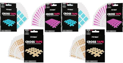 Kintex Cross-Tape Größe A (Beige) (27mm x 20mm), 90 Pflaster (Packung mit 2)