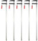 GEPCO 5-tlg. Satz120x1200mm Schraubzwinge Zwinge Schraubzwingen Kunststoffgriff Holzgriff Klemmzwinge 120 cm 1,2m