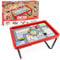 PlayTray Activity Table Age 3+ with Play Mat Set, Kids Sensory Play Tray, City and Race Theme Play Mat Set, Kids Messy Play Tray