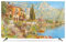 Licht Luxus Wind ölgemälde Tv Abdeckung Staub Abdeckung 32-80in Tv Abdeckung Stoff Abdeckung Tv Abdeckung Staub Abdeckung(Size:55IN,Color:A)