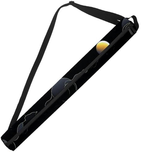 Black Space Moon Sky Cloud Golf Cooler Beer Sleeve for Golf Bag, 7 Cans Insulated Golf Beer Cooler Sleeve Keeps Beverages Cold on Golf Course
