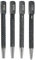 4Pcs Centre Punch Set, Automatic Positioning Punch Tool, High-Carbon Steel Spring Loaded Center Punch for Drilling and Marking, Hole Marker, 1/32, 2/32'', 3/32,4/32'' (0.8mm-4mm)