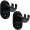 volumoon 2pcs Curtain Rod Brackets no Drill, self Adhesive Curtain Rod Bracket no Drill Drapery Hook Holder, Fixing Rod Holder, Towel Rod Hooks, Curtain Rod Bracket Holder, for Home Kitchen Bathroom