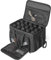 BQKOZFIN 15 Slots Wireless Microphone Case with Foam Compatible with Wireless Mic System Handheld Microphones, Microphone Carry Travel Bag with Shoulder Strap, Case Only (Black)