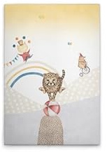 A.S. Création Leinwandbild Zirkus Tiger Kinderzimmer - Wandbild in Bunt, Beige - 40 x 60 cm - DD129376