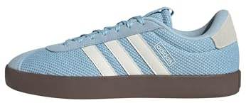adidas Men's VL Court 3.0 Shoes, Icey Blue/Off White/GUM5, 9 UK