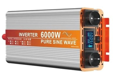 Convertitore Inverter Invertitore Trasformatore Convertitore Di Potenza Per Auto 3000W 4000W 5000W 6000W Trasformatore 12v 220v(3000W-12V-220V)