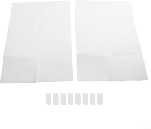 3 Packs Cooker Hood Grease Filter Paper Replacement for Extractor Fans, Non Woven Flame Retardant Fabric Sheets, Cut To Fit