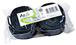 Fahrradschlauch für Mountainbike, 26 x 1,75/2,00 vs Atooventil, 34 mm, 2 Stück