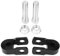 Universal Stoßdämpfer Motorrad,Motorrad Stoßdämpfer,Stoßdämpfer Motorrad Verlängerung,Motorrad Riser Hinten,2 Stücke Universal Motorrad Hinten Stoßdämpfer Riser,Motorrad Dämpfung Verdic Pad Stoßdämpfe