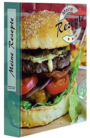 PRICARO Rezeptordner American Burger, A4, 1 Stück