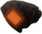 Electric Heated Hat - Riloer Heated Hat with Rechargeable Battery Electric Heated Cap Winter Warm Temperature Adjustable for Outdoor Warm Ear Care