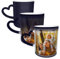 Naispanda Tasse Photo Magic Personnalisée, Tasse à Texte Personnalisé Tasse à Café Lait Tasse à Thé Personnalisable Mug Cadeau Original Personnalisé pour Couple d'amis Amoureux De La Famille - Bleu