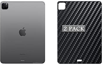 Vaxson 2 Stück Rückseite Schutzfolie, kompatibel mit iPad Pro 11 2022 11 Tablet, Schwarz Backcover Skin Cover Haut [nicht Displayschutzfolie ]