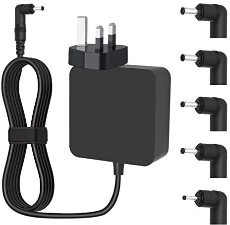 65W 45W Universal Laptop Charger Power Supply Adapter for Asus VivoBook ZenBook NoteBook Lenovo IdeaPad Replacement,with 5 Different Connectors(SEE More Models as Listed)