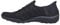 Skechers Damen Sneakers, Black Ripstop Knit, 38 EU