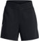 Under Armour UA Rival Terry Shorts deportivos para mujer, cómodos pantalones cortos deportivos para calentar o entrenar, color negro/blanco