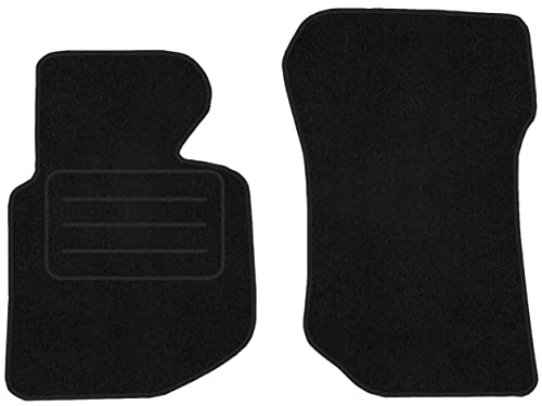 Vorne Velour Fußmatten Satz für BMW 3 E36 Cabrio (1990-2000) - 2-teilig - Passgenau