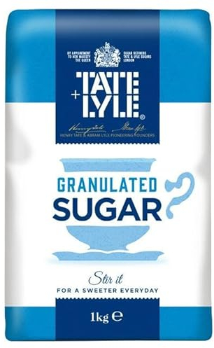 T & L Gan Sugar 1kg (Pack of 5) | Tea/Coffee Sweetner | Breakfast Sprinkling | Granulated Sugar | Pure Cane Sugar