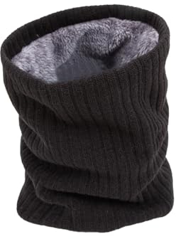 Winter-Schlaufenschal für Männer Frauen,Winddichter Fleece Halswärmer,Gamaschen-Gesichtsschal,Warme Skimaske Fleece gefütterter Schal Wärmer, Outdoor Skifahren Motorradfahren Laufen Radfahren Joggen