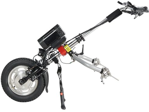 Electric Wheelchair Lithium Battery Lightweight Aluminum Frame Elderly Mobility Scooter Traction Vehicle