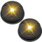 Solarleuchten Ersatzteile,2 X φ7cmSolarleuchten Ersatz Top mit Heller LED,Solarleuchten Ersatz Top,Solarpanel Laterne,Ersatzteil für Solarlaterne,Solarpanel Laterne Deckel,Solar Gartenleuchten und DIY