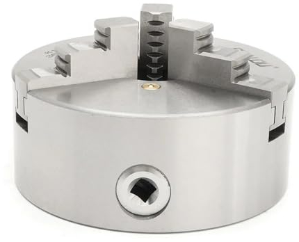 LUJIAYA Mandril de Torno autocentrante de 3 mordazas, 8 Pulgadas, 200mm, K11-200, Mandriles de Desplazamiento de Metal for fresadora Perforadora