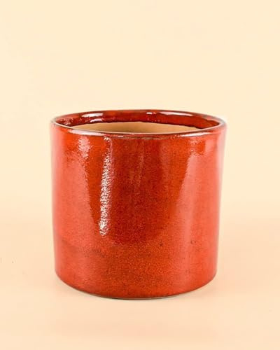 Pur Plant Maceta Roja L | Maceta Terracota Esmaltada