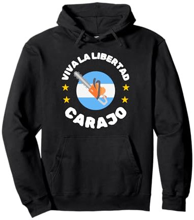 Viva la libertad Carajo! Kettensäge Pullover Hoodie