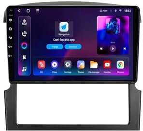 Android 13 2 DIN Car Radio Stereo para Kia Sorento BL 2002-2011 9 Pulgadas Autoradio con WiFi GPS Rear View Camera RDS FM BT DVR SWC Ventilador de refrigeración(2+32G)