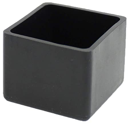 Lifeswonderful - Tapones Virolas Puntas De Goma Cuadradas - 30mm - para Sillas Mesas y Muebles