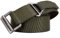 Yohope Military Style Nylon Outdoor Security Combat Velcro Webbing Belt CQB Men's Riggers Tactical Web Belt with Metal Buckle (Oliver Green)