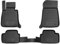 WALSER XTR Gummi Fussmatten Auto für BMW 3 (E90) 2004-2012, 100% passgenaue Auto Fußmatten, robuste Universal Fußmatte Auto, Gummimatten Auto, Auto Fussmatten Gummi, Auto Gummimatten