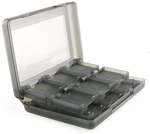 E-outstanding Memory Card Holder Black Plastic 28 in 1 Game Memory Card Case Micro SD Holder for Nintendo 3DS / 3DS XL / 3DS LL / 3DS LL / DSi / DSi XL / DSi LL / DS / DS Lite / 2DS XL LL / 2DS