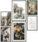 Papierschmiede® Mood Poster Set Italian Orange, Bilder Wohnzimmer Deko Schlafzimmer, 2x 30x40 cm und 4x 21x30 cm, Italien Toskana Urlaub Amore - Größe der Wandbilder passend für IKEA-Rahmen