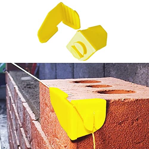 Masons Mate Lot de 2 supports d'angle pour ancrage de ligne de construction, en Bois