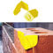 Masons Mate Lot de 2 supports d'angle pour ancrage de ligne de construction, en Bois
