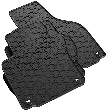 TEXER Gummimatten Wintermatten passend für Volkswagen Golf V 2003-2008