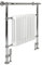 Myhomeware Traditional Heated Towel Rail Radiator - Classic Victorian Design (750mm x 950mm) (Traditional Radiator with TRV Angled Valves)